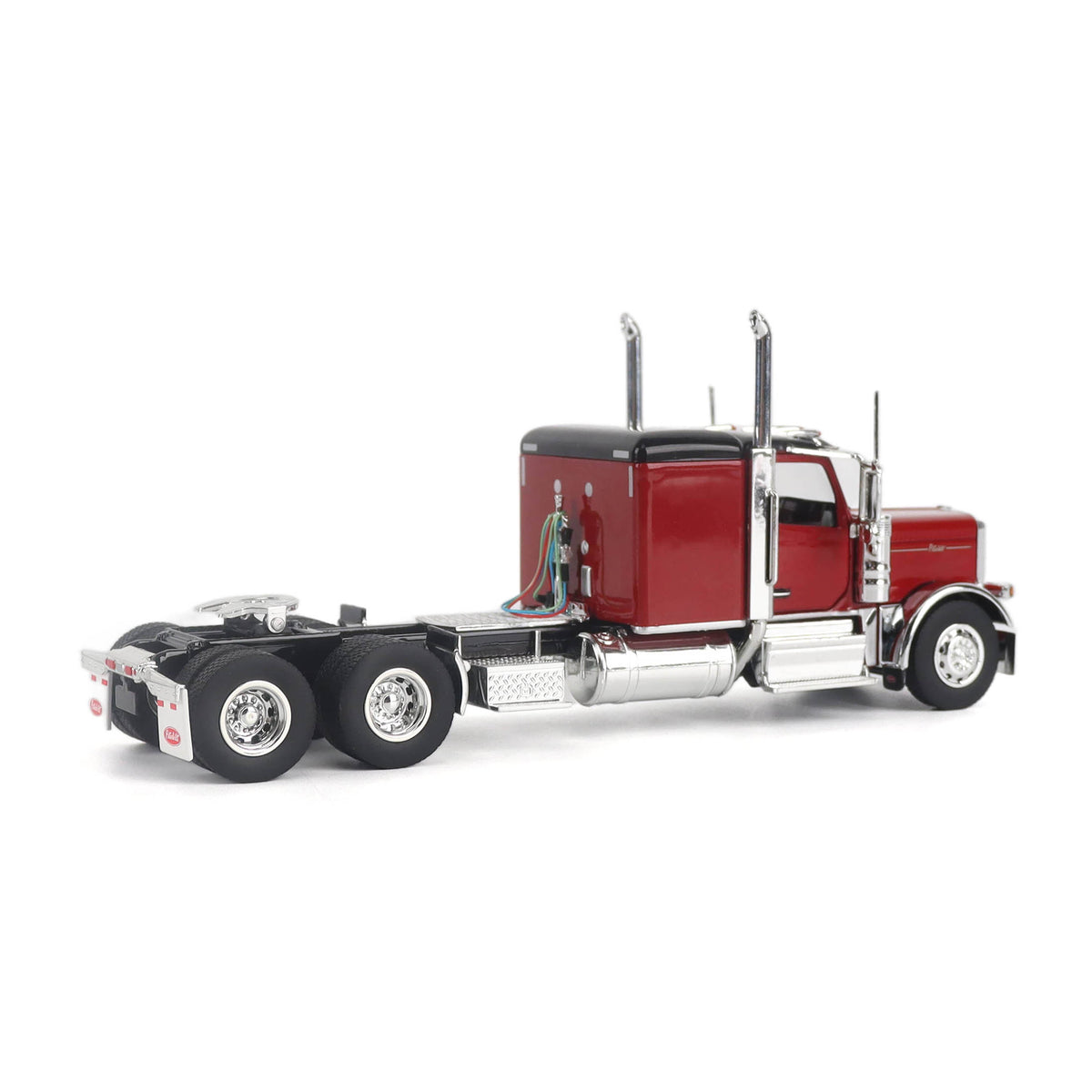 1/50 Scale Diecast Masters Peterbilt 589 Tandem Axle Tractor w/ 58" Sleeper - Legendary Red