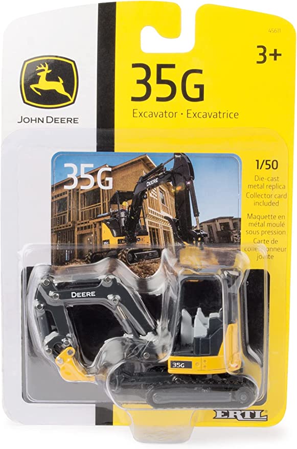 1/50 Scale ERTL John Deere 35G Mini Excavator