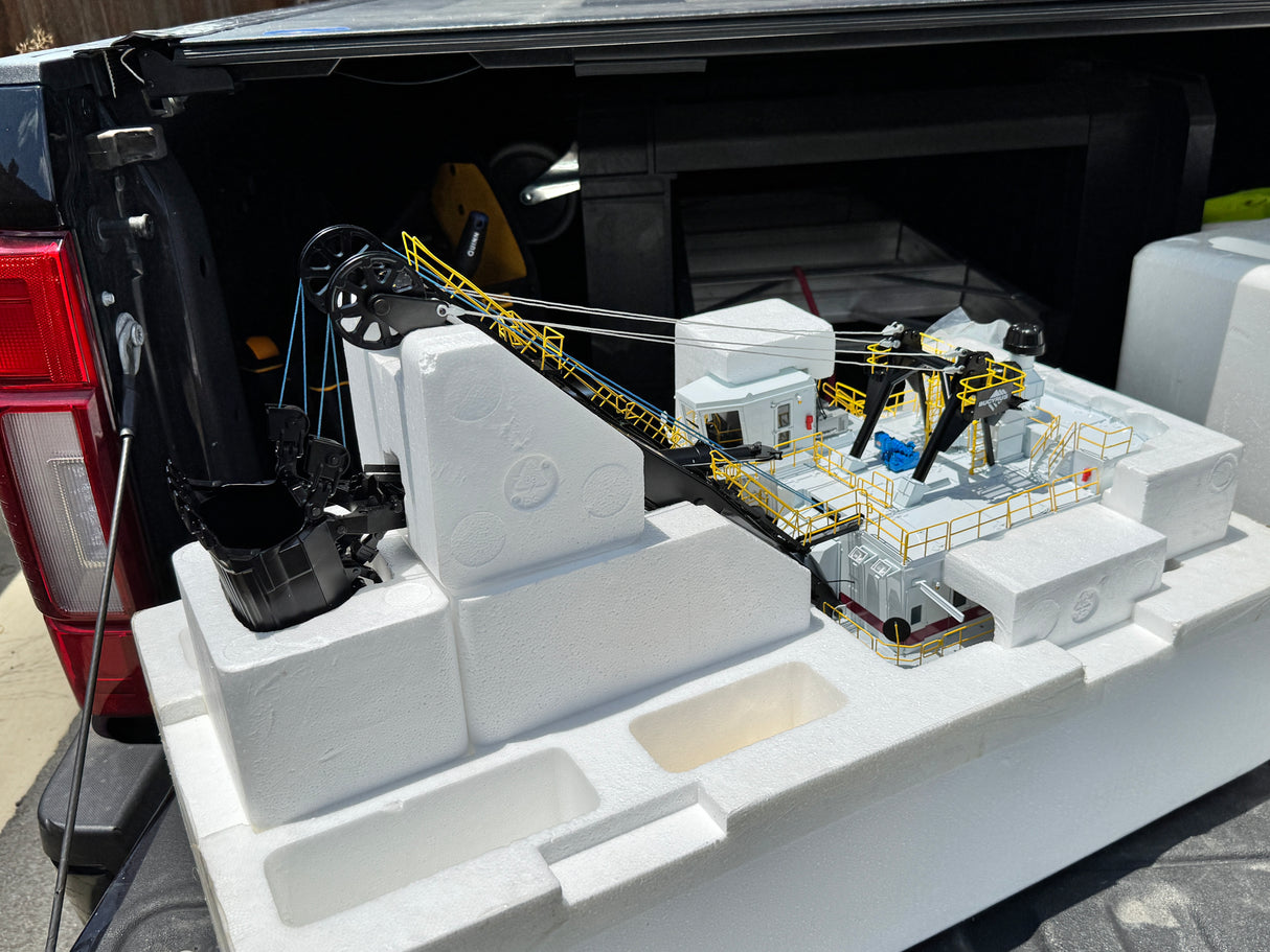 MD-178 TWH Bucyrus 495HF Mining Shovel OPEN BOX