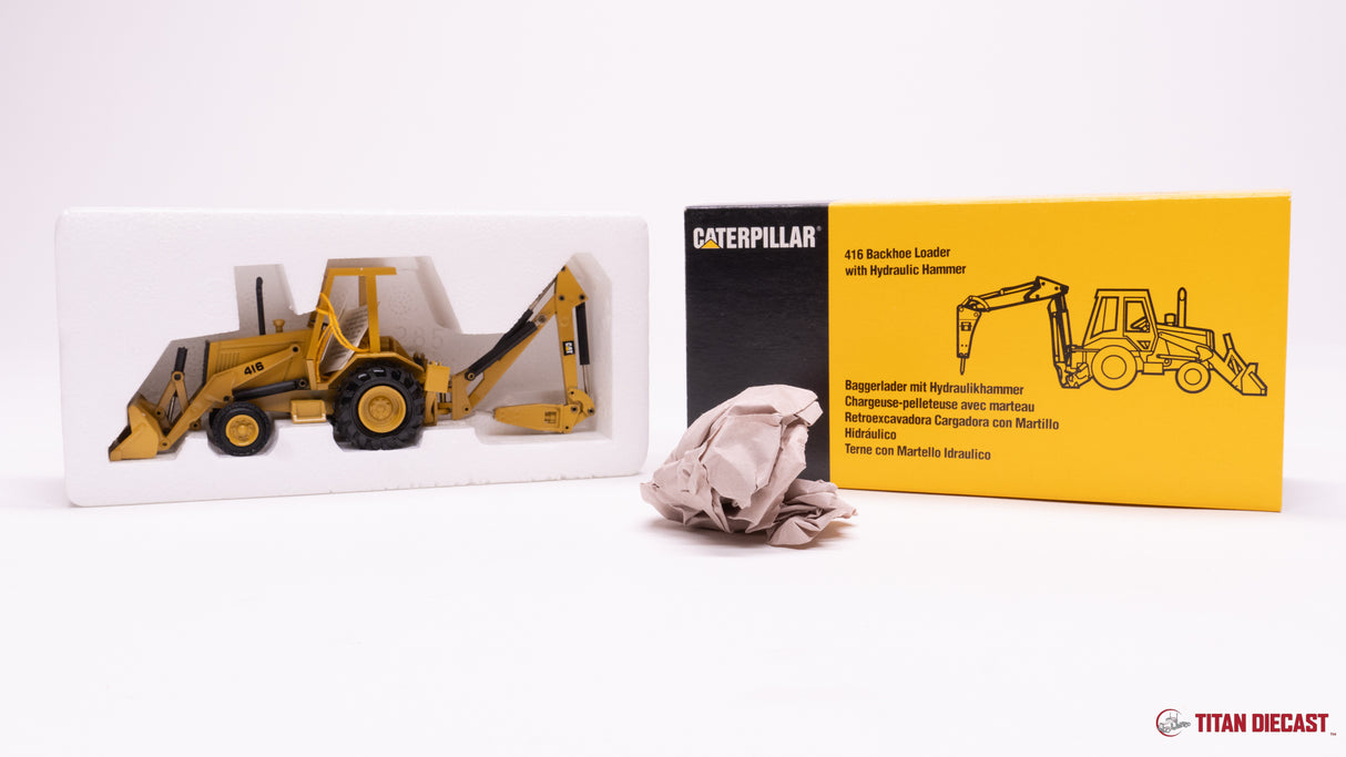 MO-4 NZG Cat 416 Backhoe with Hammer