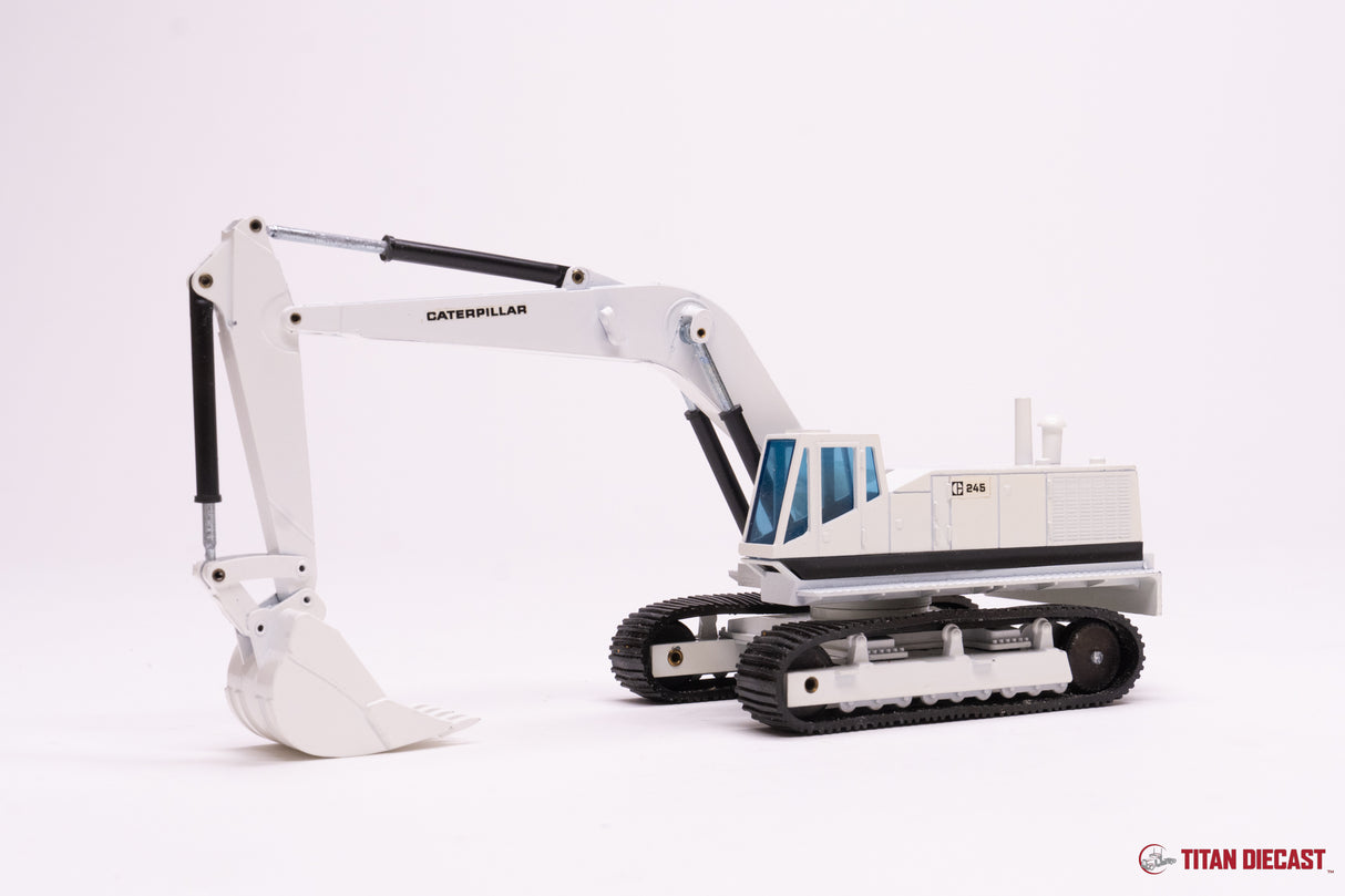 MO-60 NZG Cat 245 Excavator - White