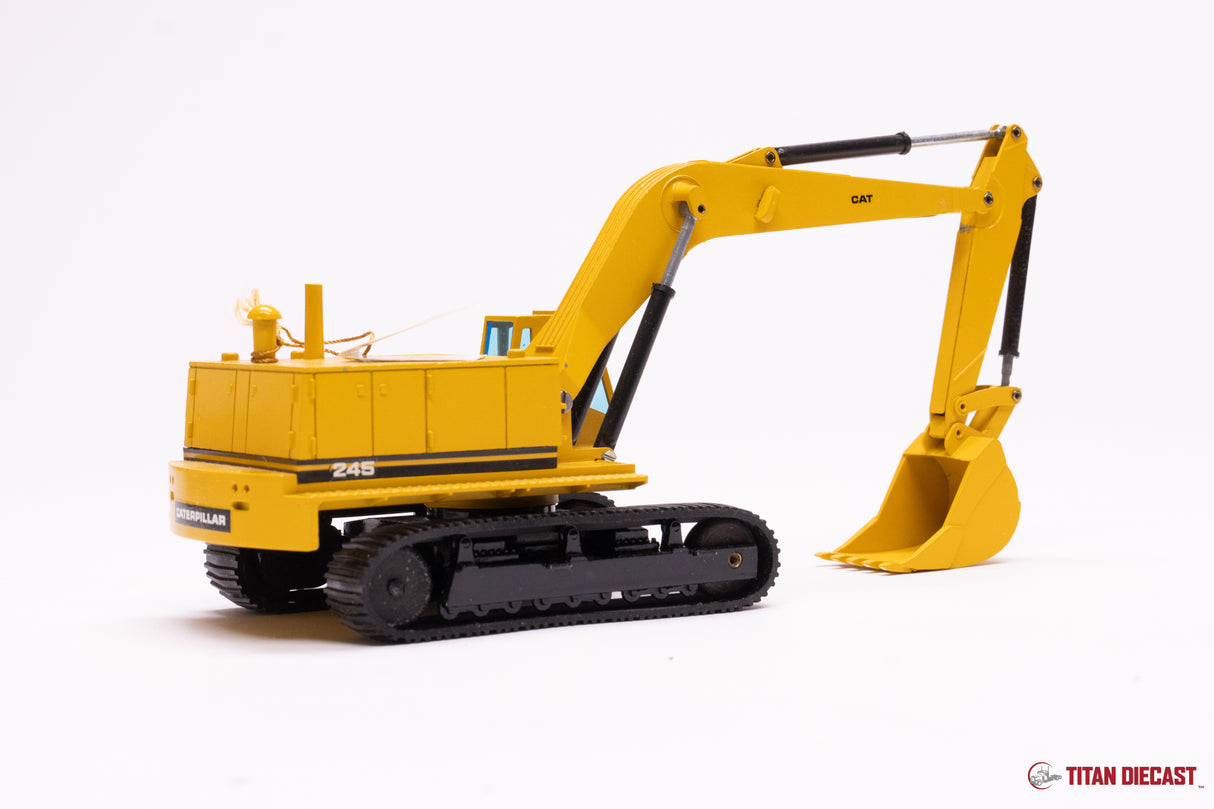 MO-61 NZG Cat 245 Excavator - Yellow