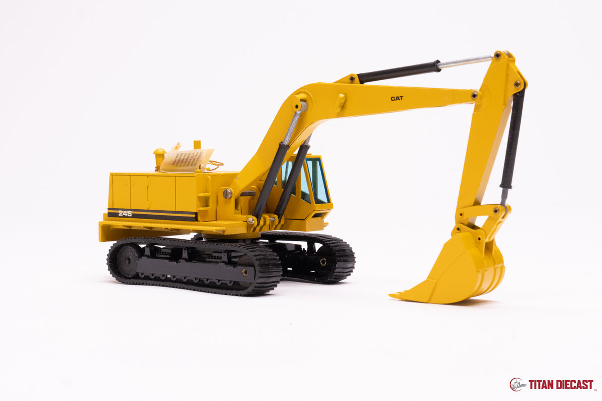 MO-61 NZG Cat 245 Excavator - Yellow
