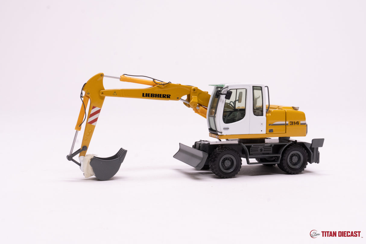 MO-77 NZG Liebherr A314 Wheeled Excavator