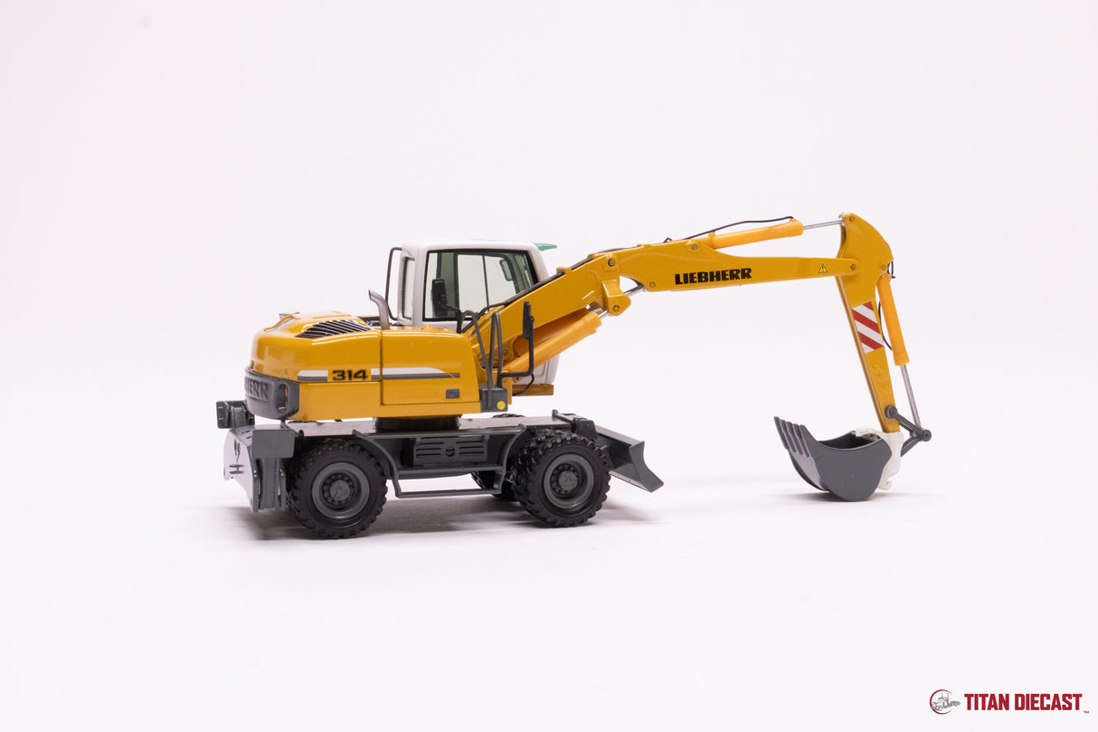 MO-77 NZG Liebherr A314 Wheeled Excavator