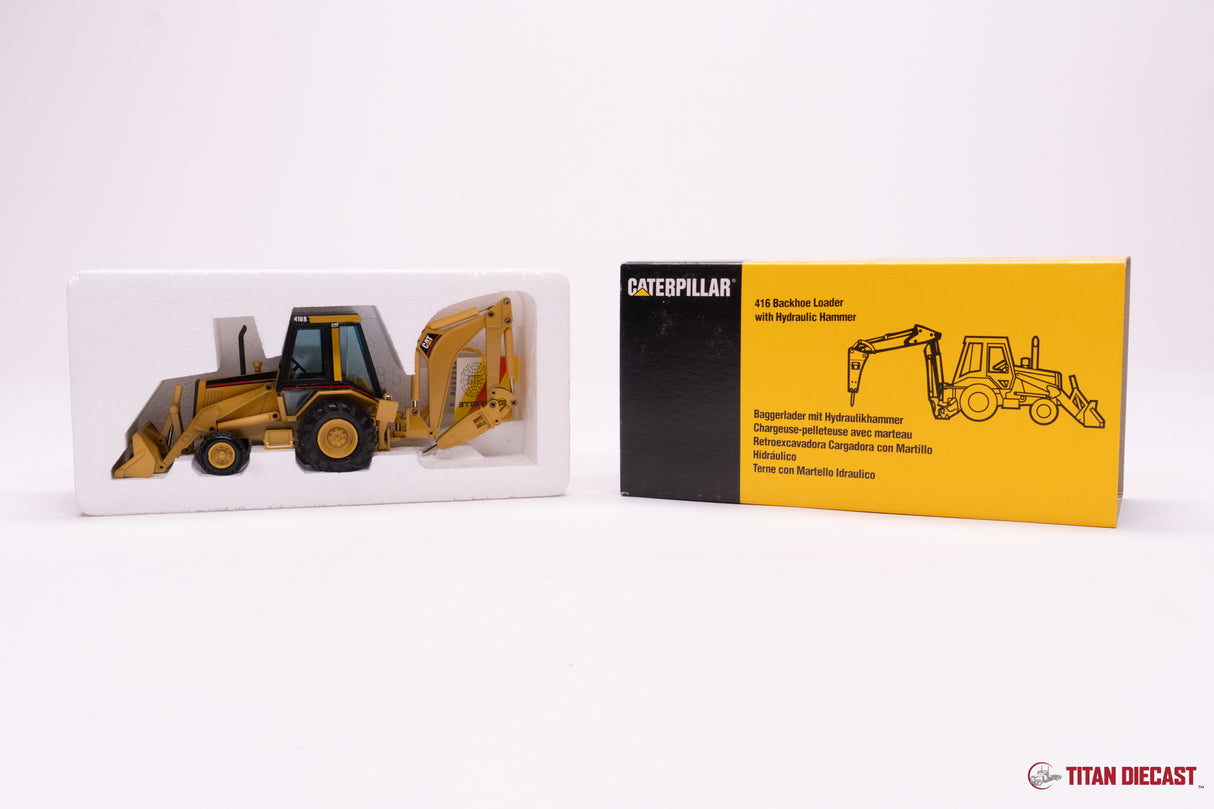 MD-114 NZG Cat 416B with Cab and Hammer