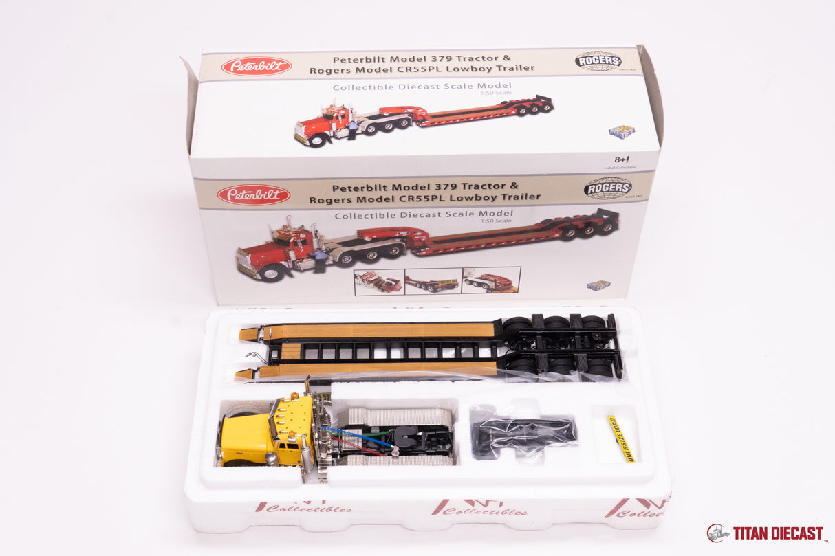 MD-130 Sword Pete 379 w/ Lowboy - Yellow