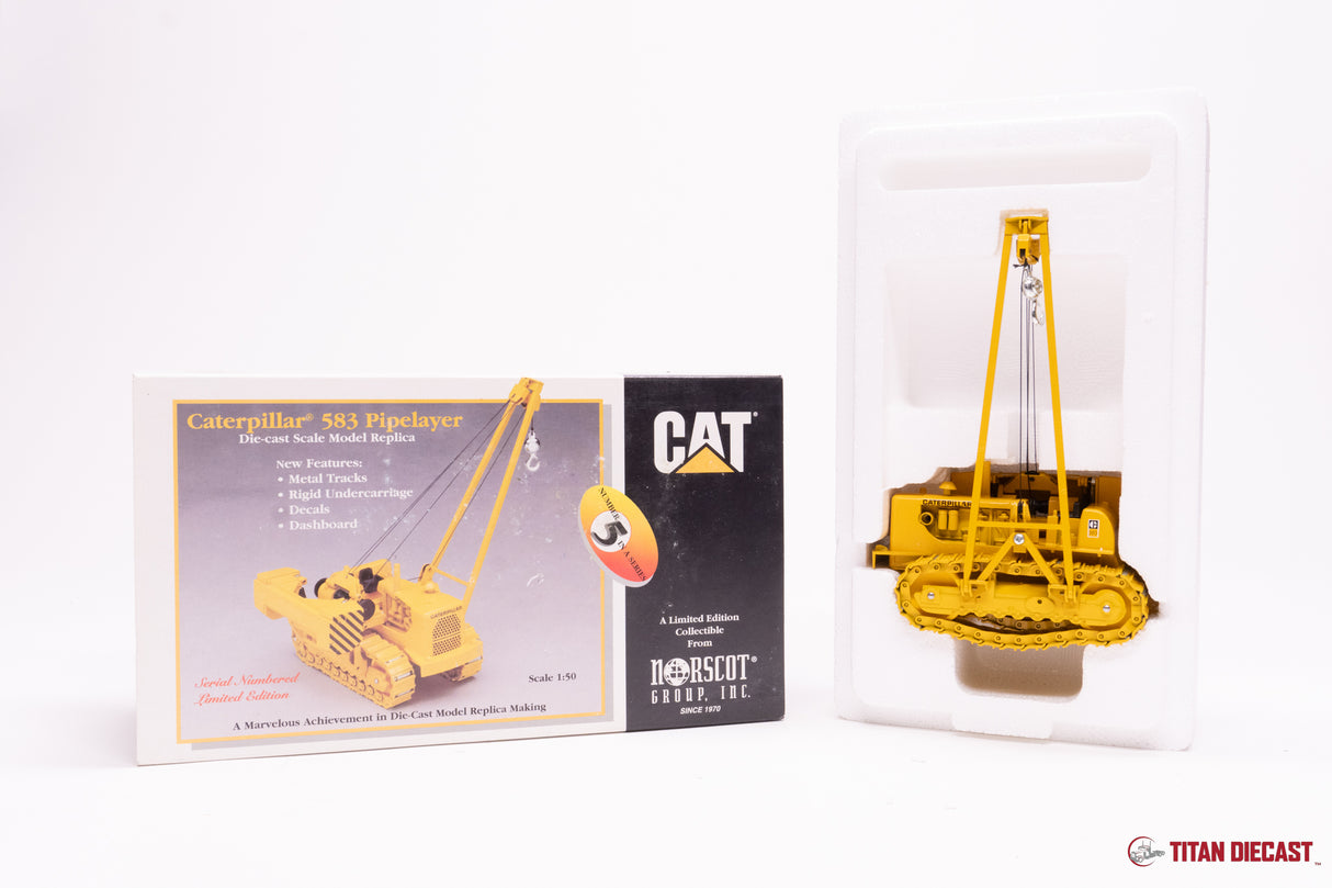 MD-141 NZG Cat 583 Pipelayer