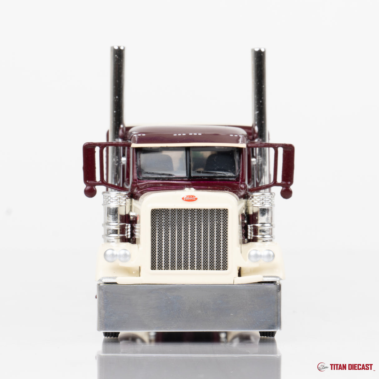 1/64 Scale DCP Peterbilt 389 w/ Fontaine Lowboy - RL Spartz Trucking 60-1697