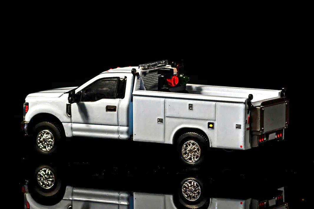 1/50 Scale Tonkin Replicas Ford F350 Service Truck - White