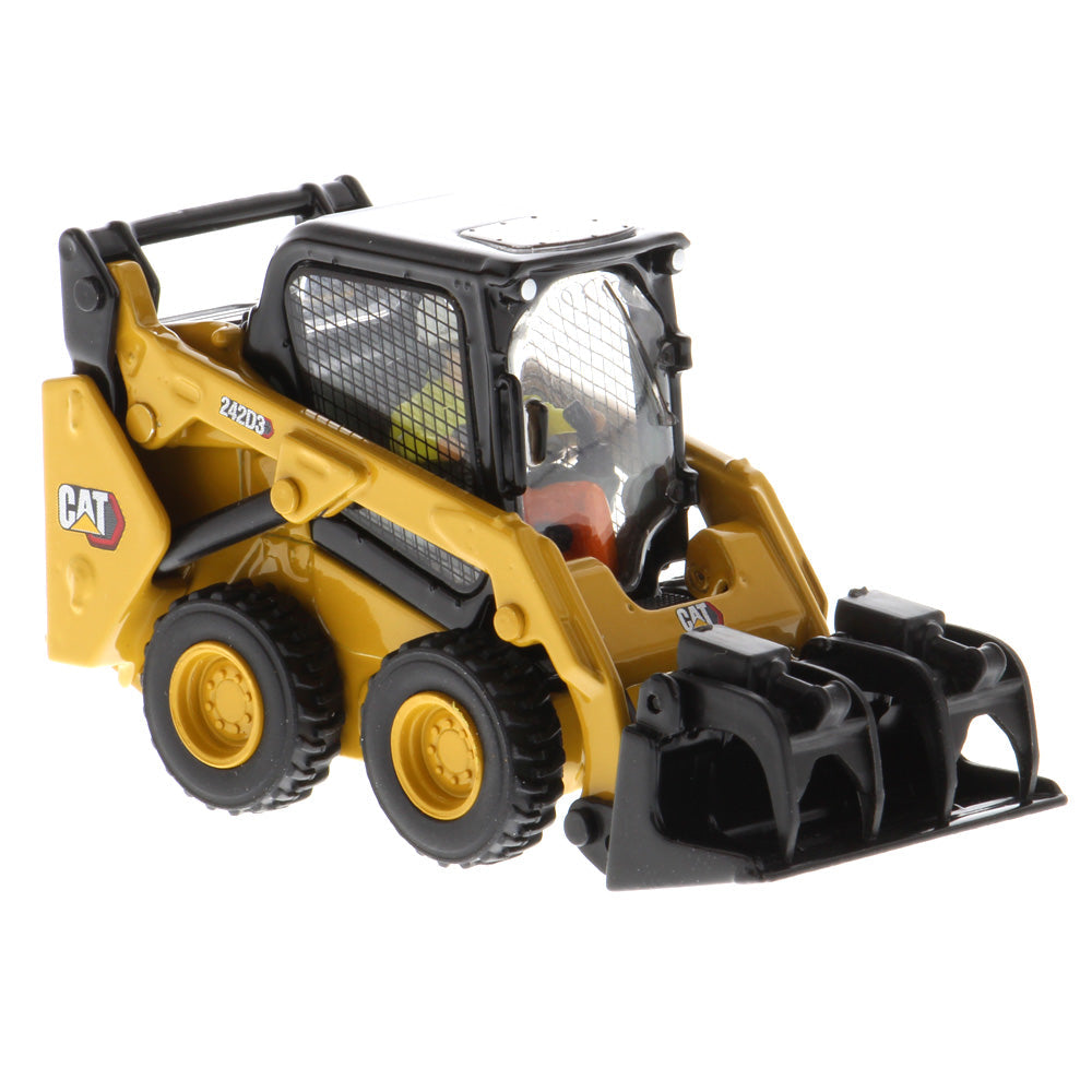 1/50 Scale Diecast Masters Cat 242D3 Skid Steer