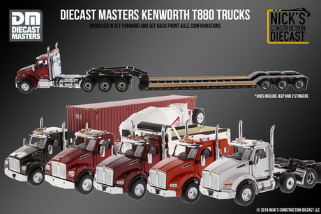 Diecast Masters Kenworth T880 Trucks