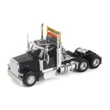 1/50 Scale Diecast Masters Peterbilt 589 Tandem Axle Tractor - Black