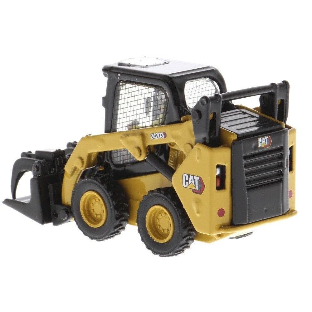 Caterpillar 242D Skid Steer w/3 Attachments