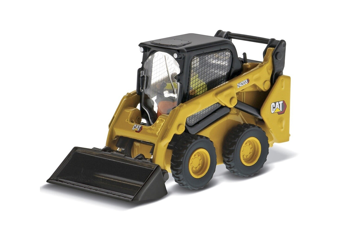 Caterpillar 242D Skid Steer w/3 Attachments