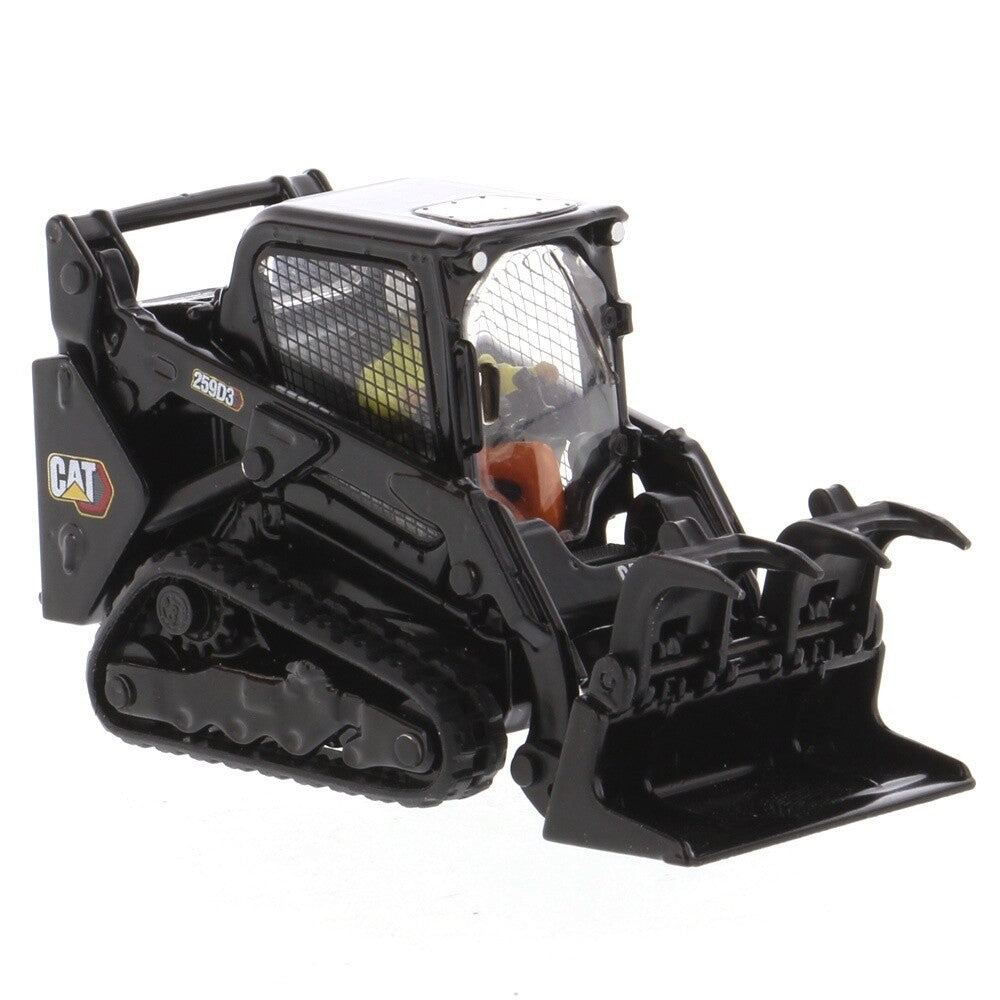 Caterpillar 259D Track Loader w/Work Tools - Black Version