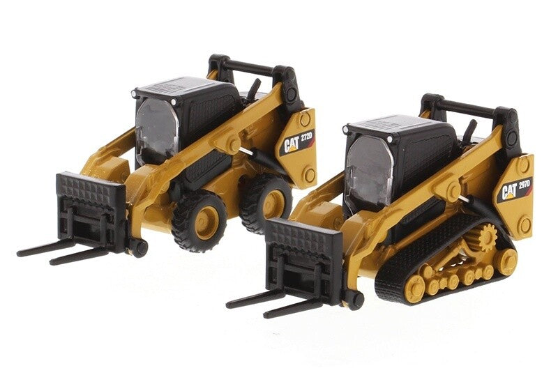 Caterpillar 272D2 Skid Steer & 297D2 Compact Track Loader - 1:64