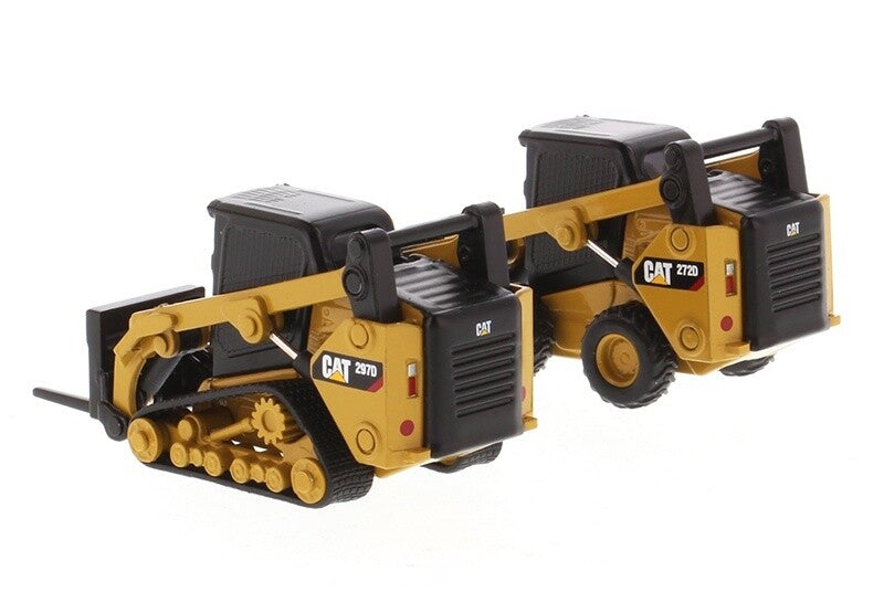 Caterpillar 272D2 Skid Steer & 297D2 Compact Track Loader - 1:64