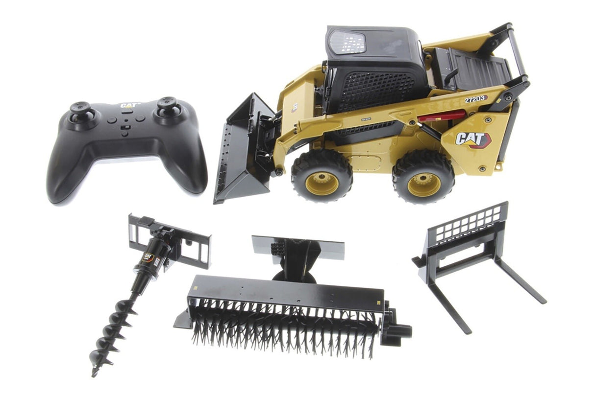 Caterpillar 272D3 Loader w/4 Work Tools - RC - 1:16