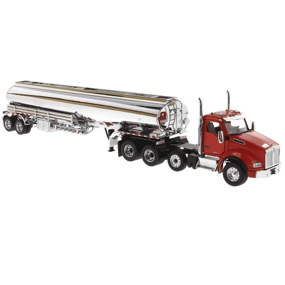 Kenworth T880S SBFA 3-Axle Day Cab w/Heil FD9300/DT-C4 Tanker - Red