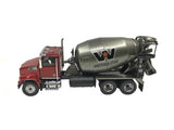 Western Star 4700 SF Two Axle Mixer Truck - Red/Gray