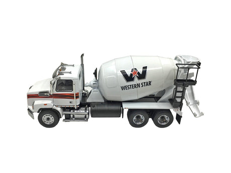 Western Star 4700 SB Two Axle Mixer Truck - White/White