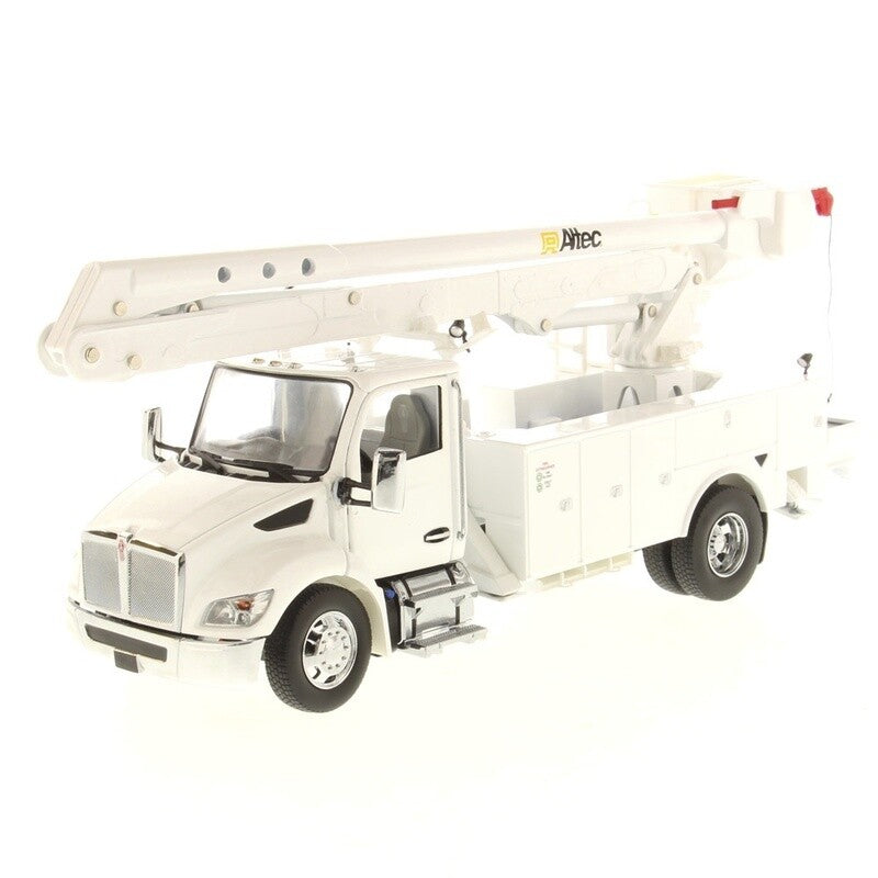 Kenworth T380 w/Altec AA55 Aerial Service Truck - White - 1:32