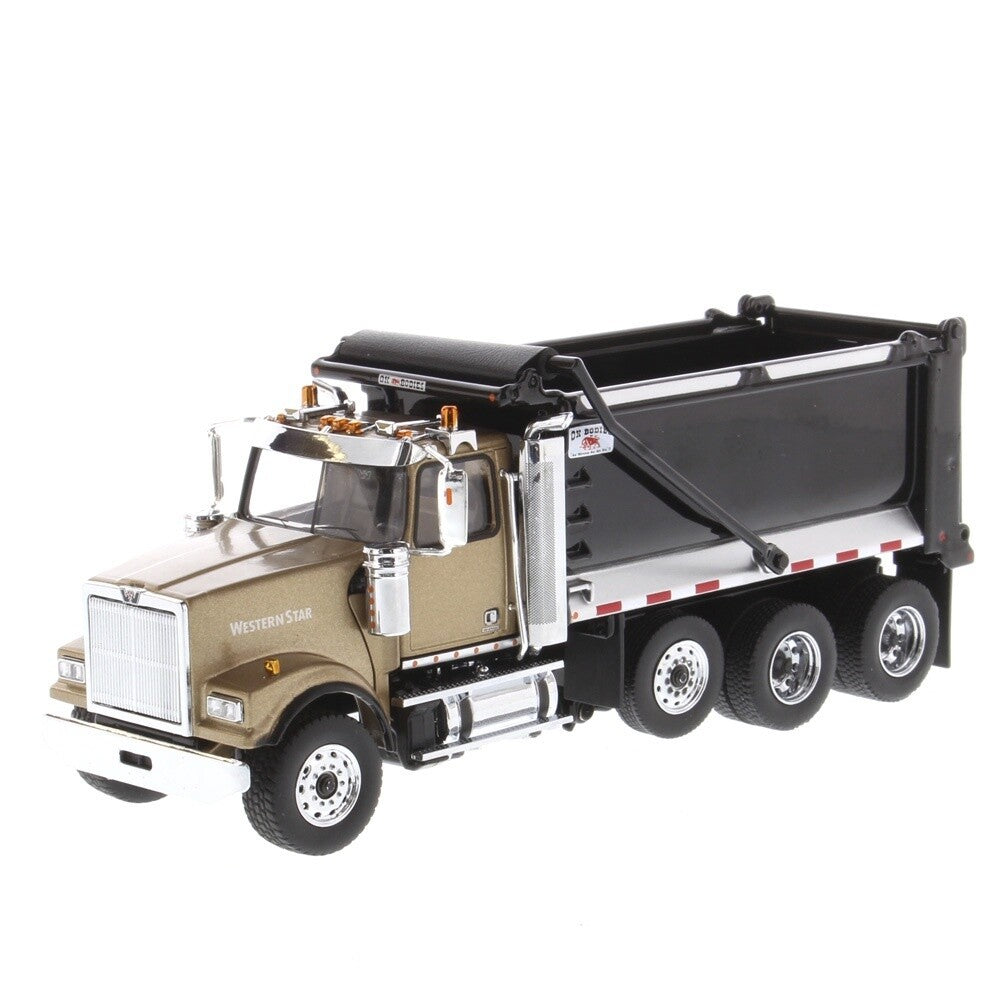 Western Star 4700 SF Tandem Dump w/Push Axle - Ox Body