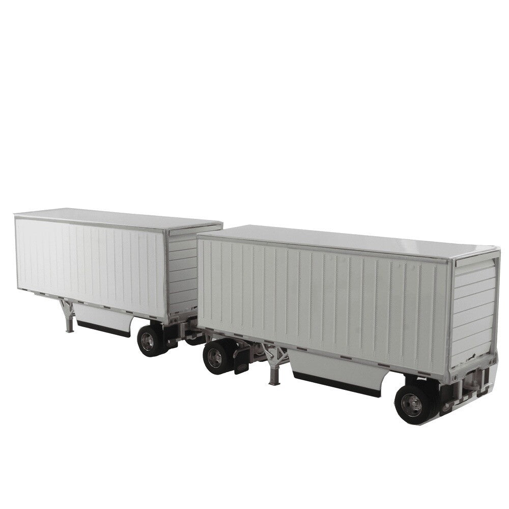 Wabash National 28' Pup Trailers - White