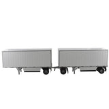 Wabash National 28' Pup Trailers - White