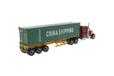 International LoneStar Day Cab w/40' Container - China Shipping