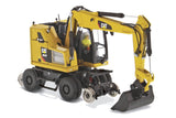 Caterpillar M323F Railroad Wheeled Excavator - Cat Yellow