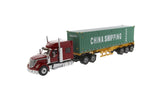 International LoneStar Day Cab w/40' Container - China Shipping