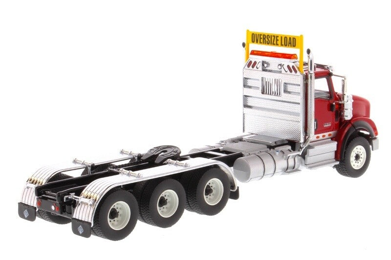 International HX620 Three Axle Tractor - Cab Only - Red