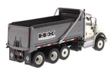 International HX620 Three Axle Dump Truck - White/Gray