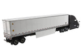 Freightliner Cascadia w/53' Dry Cargo Van - Dark Grey/White