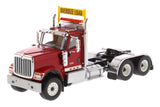 International HX520 Tandem Tractor - Cab Only - Red