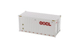 20' Dry Goods Sea Container - OOCL White