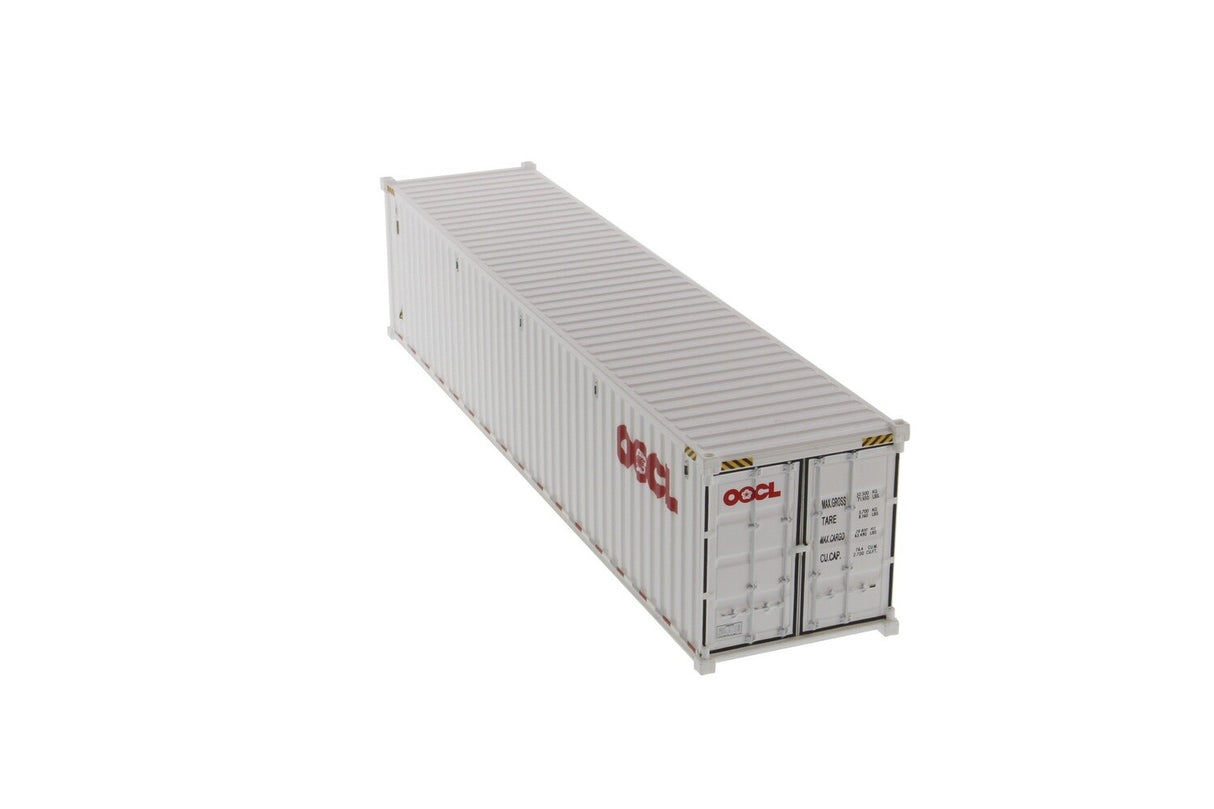 40' Dry Goods Sea Container - OOCL White