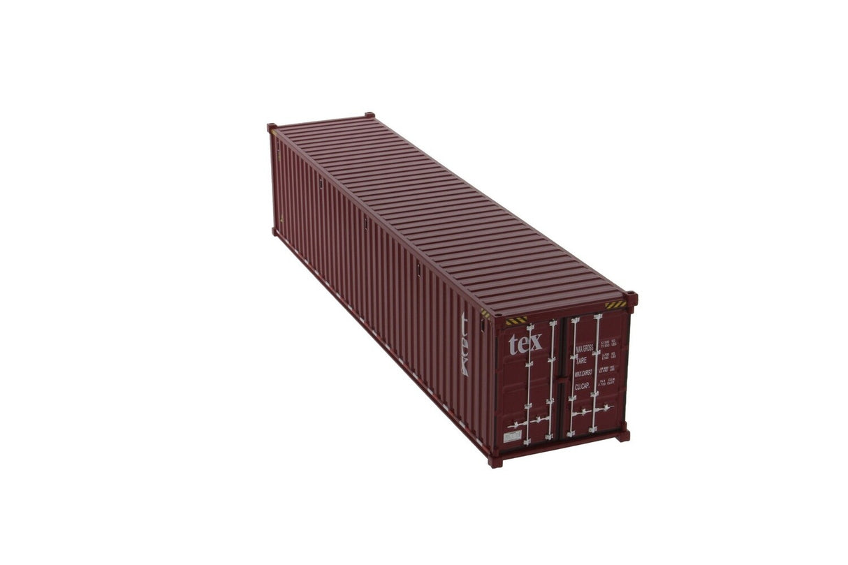 40' Dry Goods Sea Container - TEX color