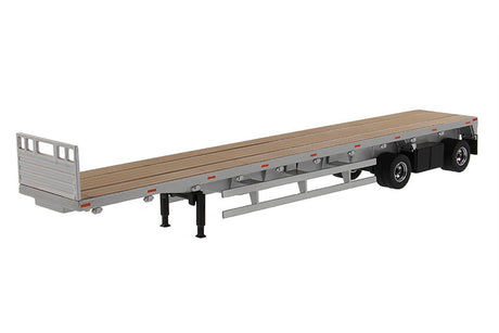 53' Flatbed Trailer - Silver