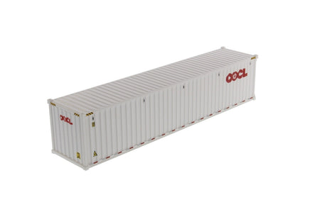 40' Dry Goods Sea Container - OOCL White