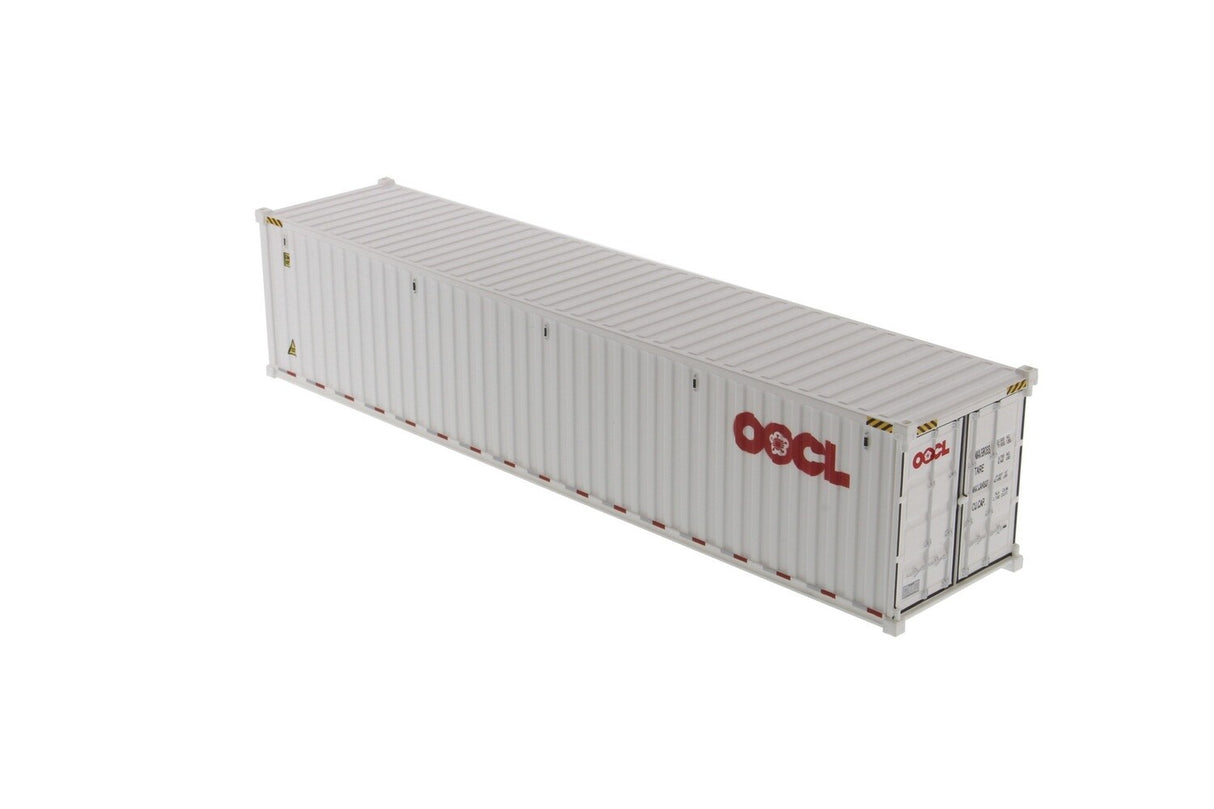 40' Dry Goods Sea Container - OOCL White