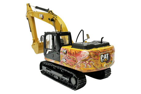 Caterpillar 320 GX Excavator w/Dragon Totem Decoration