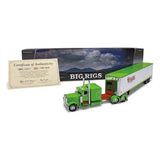 1/64 Scale Big Rigs #9 Peterbilt 389 w/ Dry Van - Hallahan Transport 69-1329