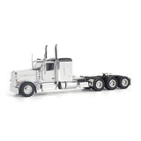 1/50 Scale Diecast Masters Peterbilt 589 Tri-Axle Tractor w/ 58" Sleeper - White