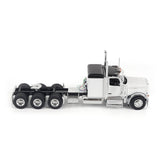 1/50 Scale Diecast Masters Peterbilt 589 Tri-Axle Tractor w/ 58" Sleeper - White