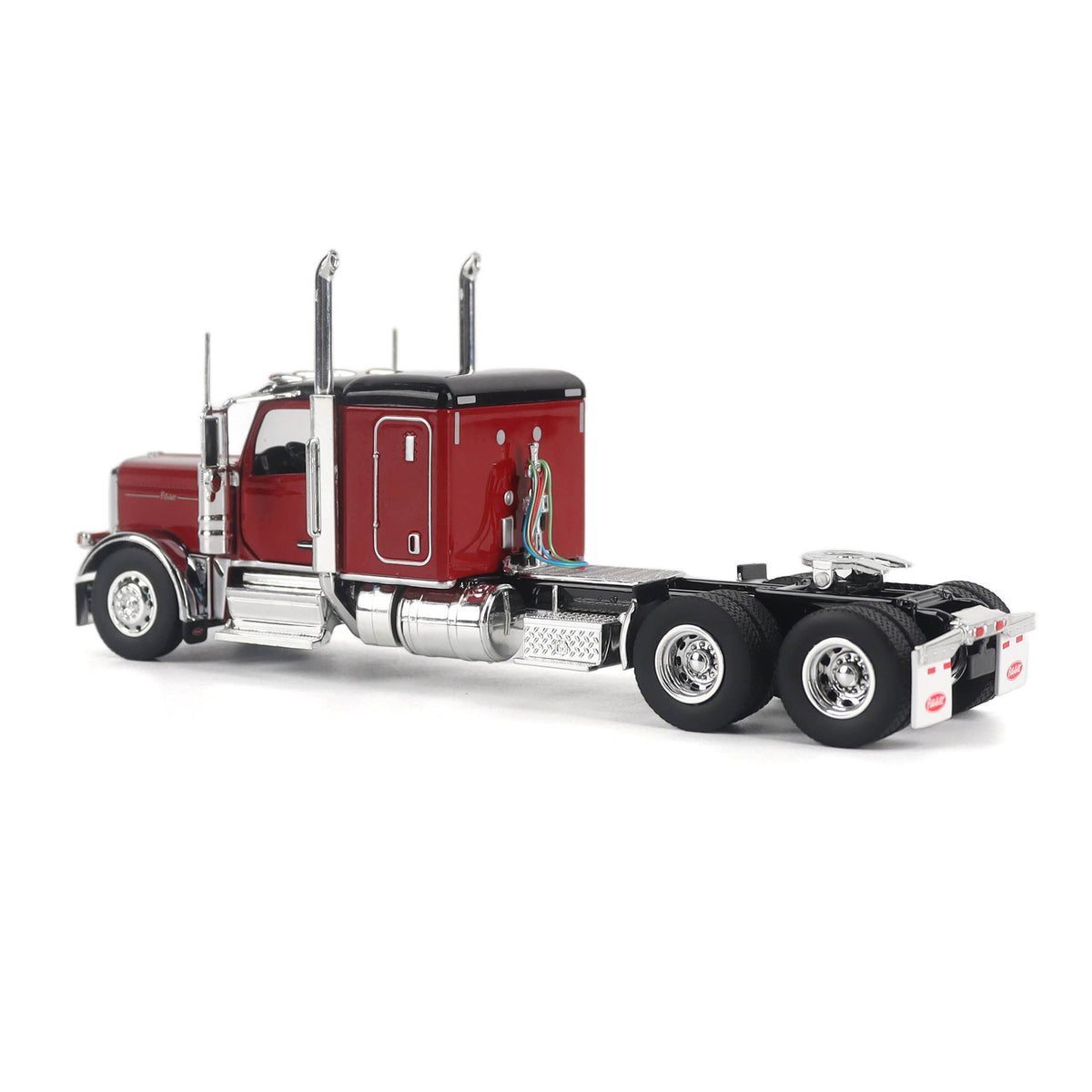 1/50 Scale Diecast Masters Peterbilt 589 Tandem Axle Tractor w/ 58" Sleeper - Legendary Red