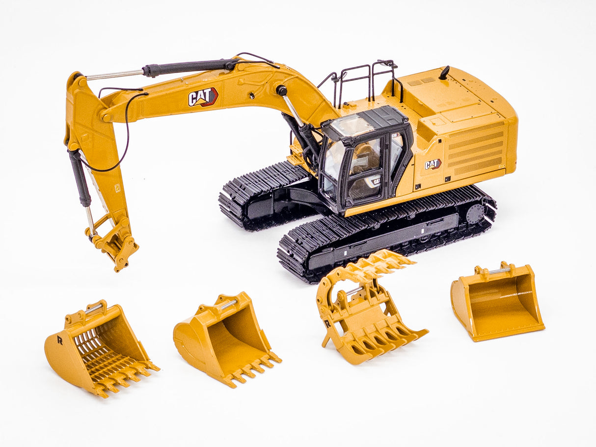 Titan Diecast Custom | 1/50 Scale Cat 336 with 4 Attachments