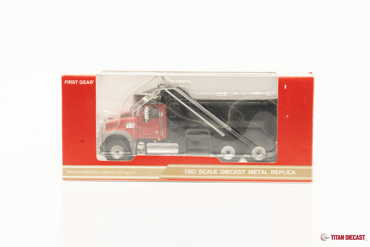 1/50 Scale Mack Granite Dump Truck - Red/Black – Titan Diecast LLC